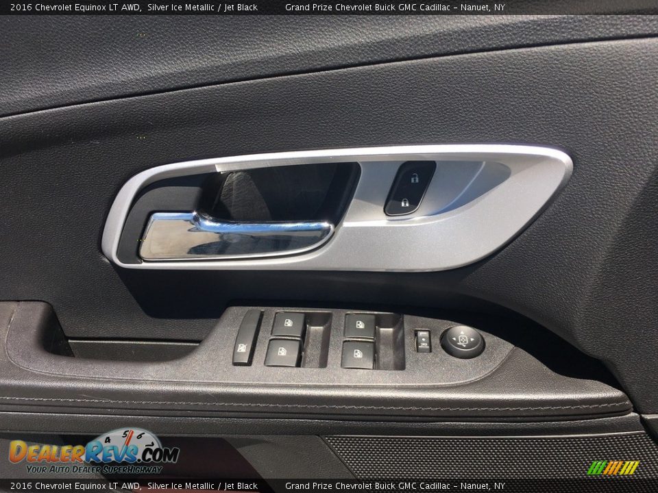 2016 Chevrolet Equinox LT AWD Silver Ice Metallic / Jet Black Photo #12