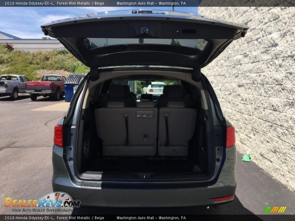 2019 Honda Odyssey EX-L Forest Mist Metallic / Beige Photo #27