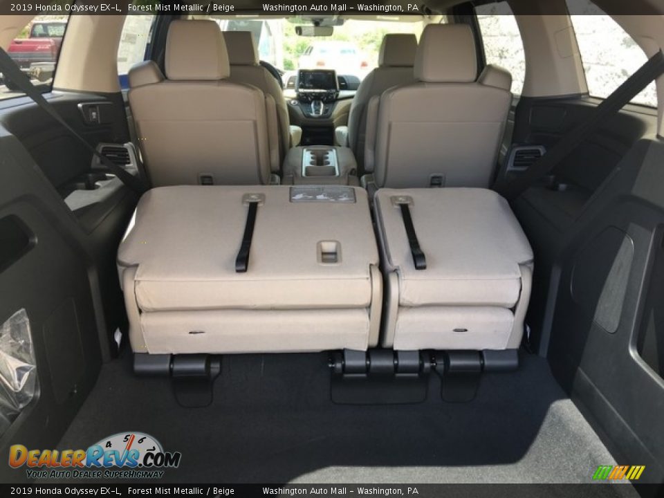 2019 Honda Odyssey EX-L Forest Mist Metallic / Beige Photo #29