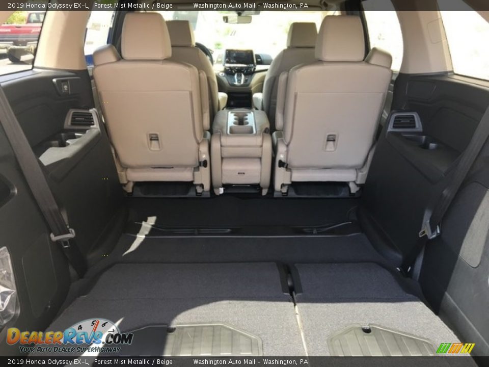 2019 Honda Odyssey EX-L Forest Mist Metallic / Beige Photo #30