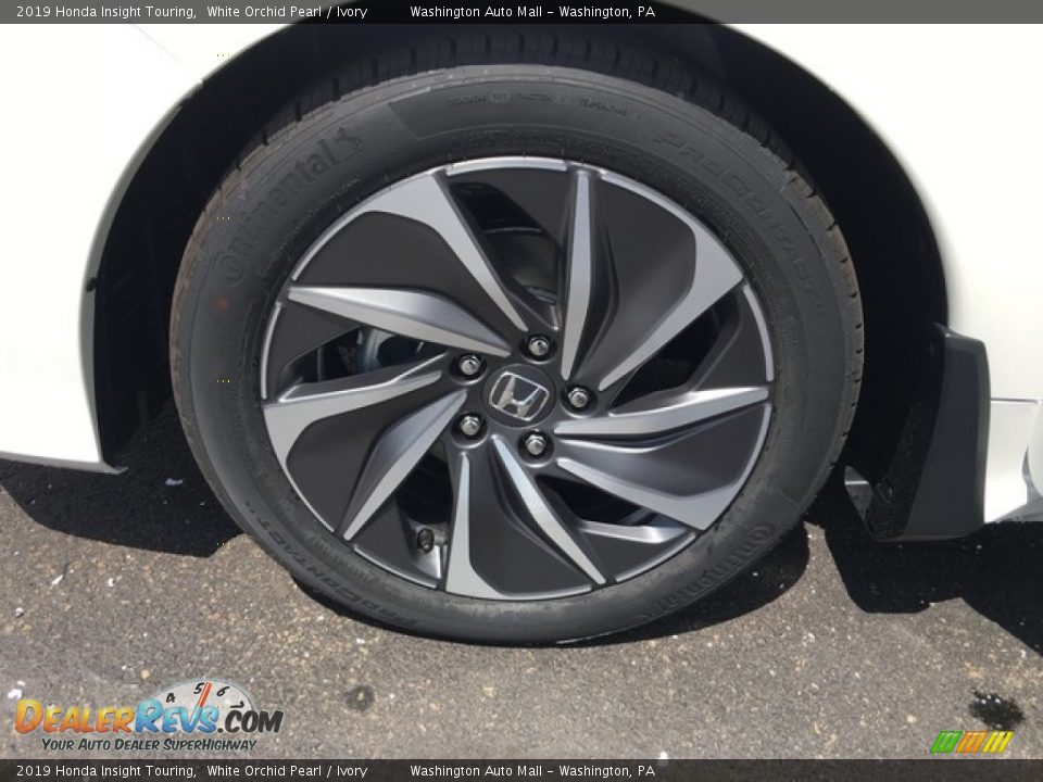2019 Honda Insight Touring White Orchid Pearl / Ivory Photo #30