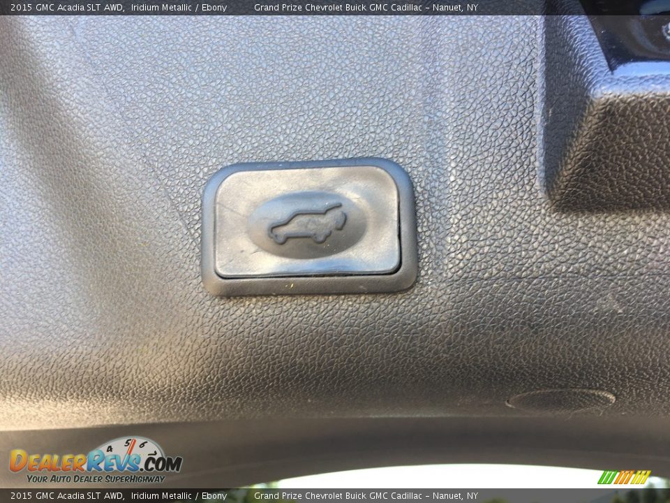 2015 GMC Acadia SLT AWD Iridium Metallic / Ebony Photo #18