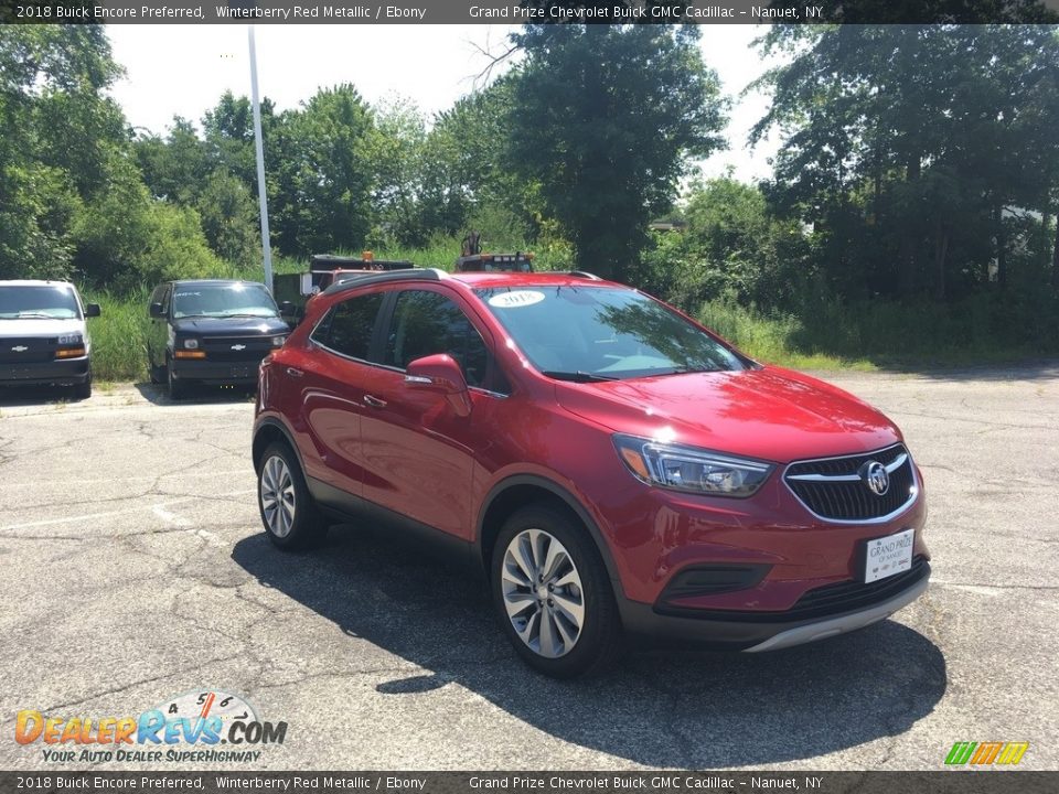 2018 Buick Encore Preferred Winterberry Red Metallic / Ebony Photo #1
