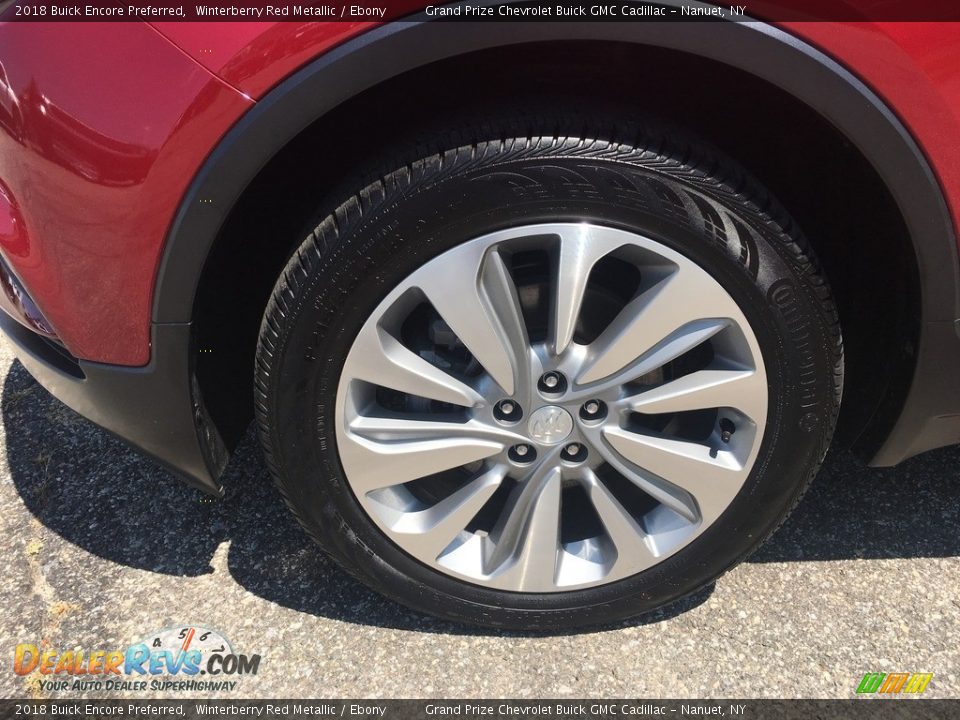2018 Buick Encore Preferred Winterberry Red Metallic / Ebony Photo #6