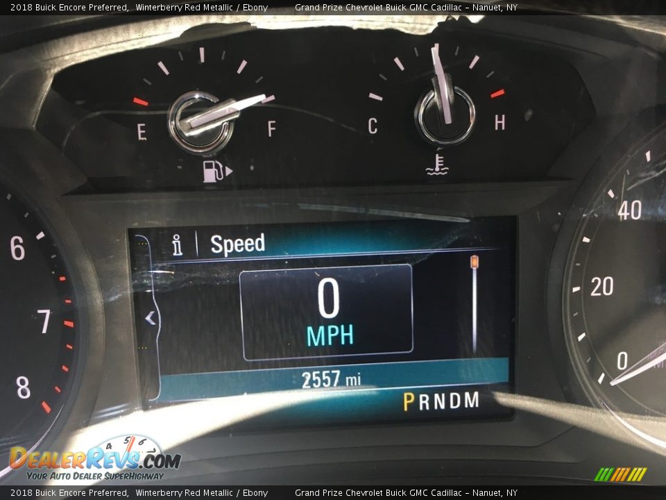 2018 Buick Encore Preferred Winterberry Red Metallic / Ebony Photo #11
