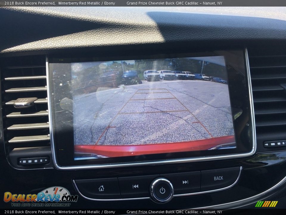 2018 Buick Encore Preferred Winterberry Red Metallic / Ebony Photo #12