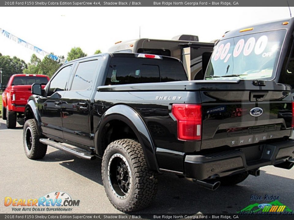 2018 Ford F150 Shelby Cobra Edition SuperCrew 4x4 Shadow Black / Black Photo #3