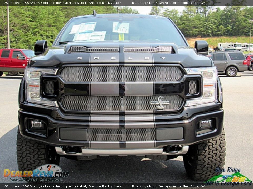 2018 Ford F150 Shelby Cobra Edition SuperCrew 4x4 Shadow Black / Black Photo #4