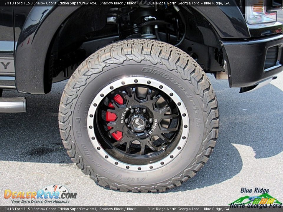 2018 Ford F150 Shelby Cobra Edition SuperCrew 4x4 Shadow Black / Black Photo #9
