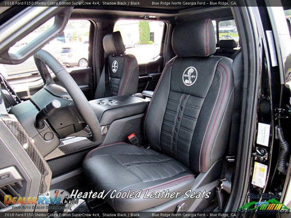 2018 Ford F150 Shelby Cobra Edition SuperCrew 4x4 Shadow Black / Black Photo #10