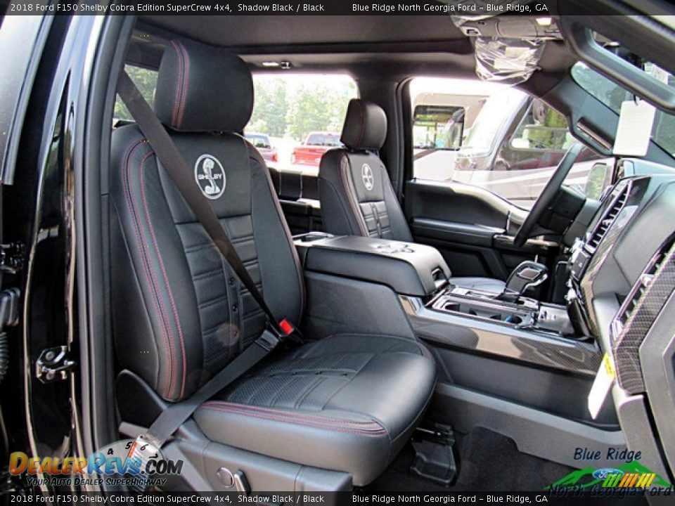 2018 Ford F150 Shelby Cobra Edition SuperCrew 4x4 Shadow Black / Black Photo #11
