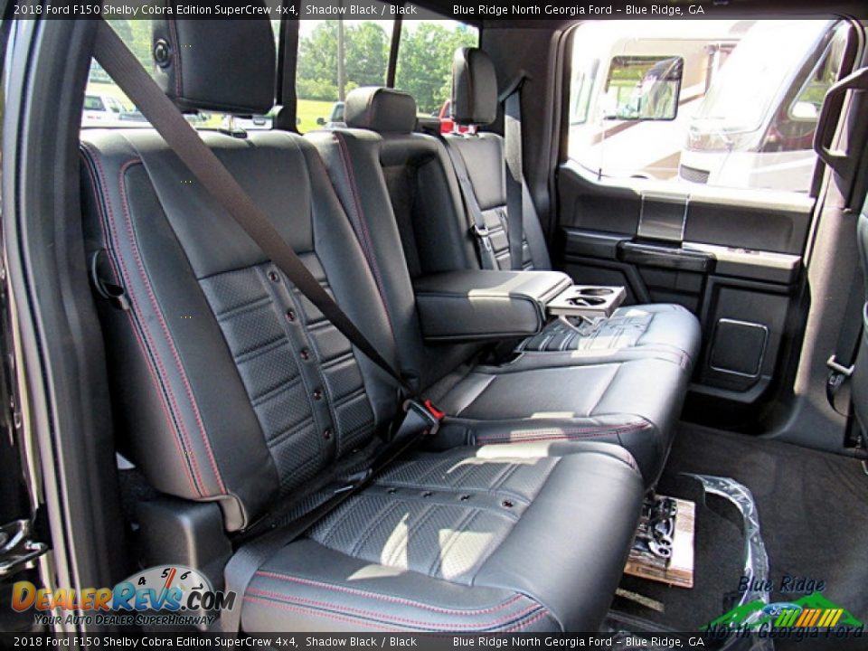 2018 Ford F150 Shelby Cobra Edition SuperCrew 4x4 Shadow Black / Black Photo #12