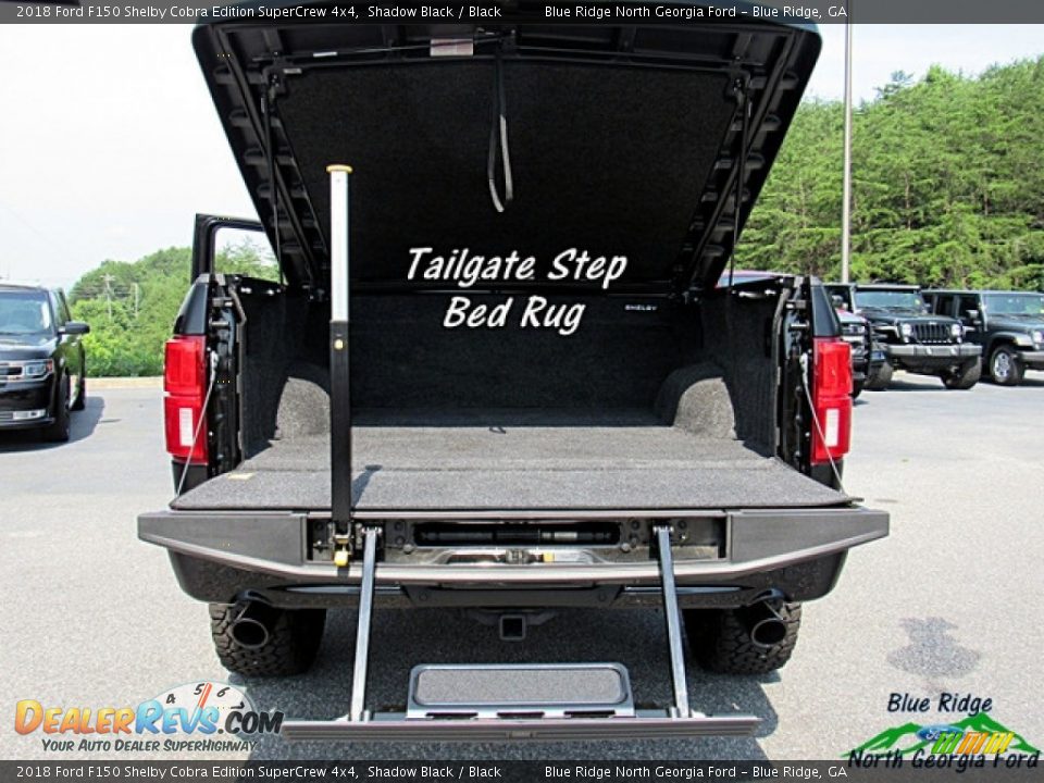 2018 Ford F150 Shelby Cobra Edition SuperCrew 4x4 Shadow Black / Black Photo #13