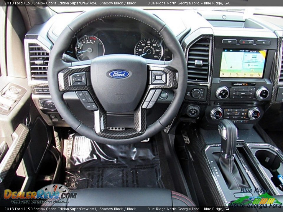 2018 Ford F150 Shelby Cobra Edition SuperCrew 4x4 Shadow Black / Black Photo #14