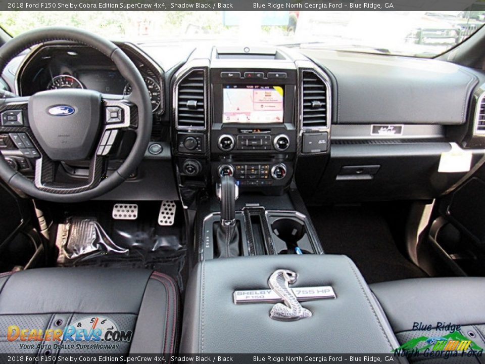 2018 Ford F150 Shelby Cobra Edition SuperCrew 4x4 Shadow Black / Black Photo #15