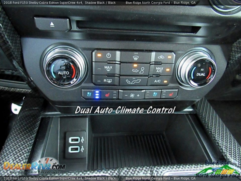2018 Ford F150 Shelby Cobra Edition SuperCrew 4x4 Shadow Black / Black Photo #22