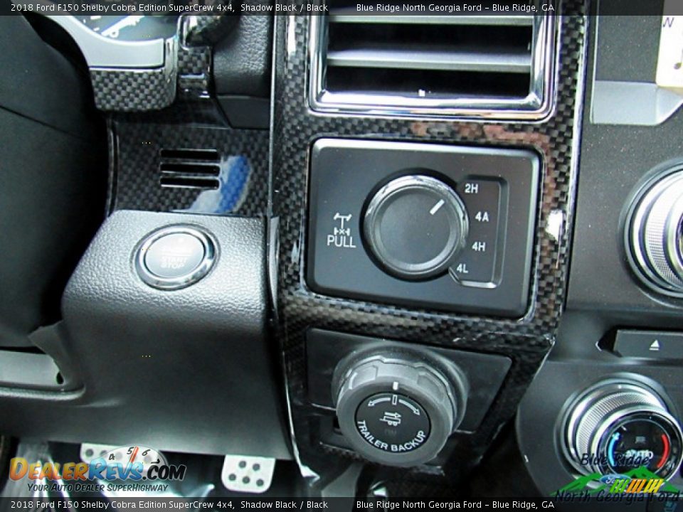 2018 Ford F150 Shelby Cobra Edition SuperCrew 4x4 Shadow Black / Black Photo #23