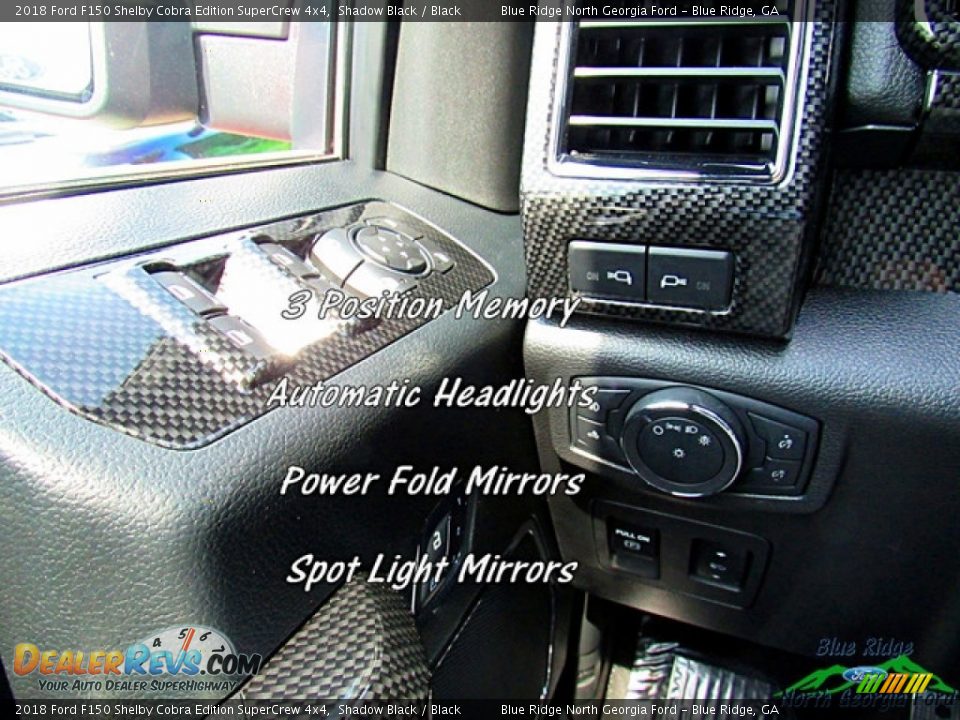 2018 Ford F150 Shelby Cobra Edition SuperCrew 4x4 Shadow Black / Black Photo #24