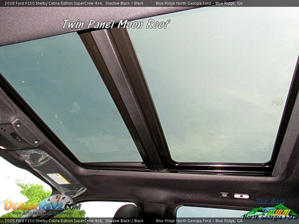 2018 Ford F150 Shelby Cobra Edition SuperCrew 4x4 Shadow Black / Black Photo #25