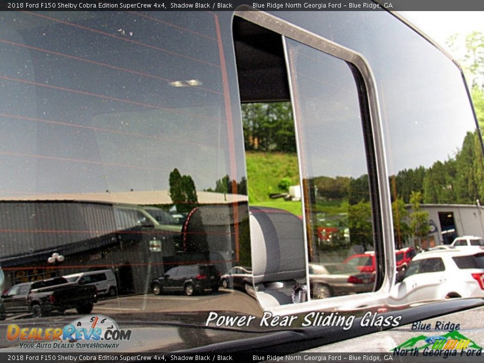 2018 Ford F150 Shelby Cobra Edition SuperCrew 4x4 Shadow Black / Black Photo #26
