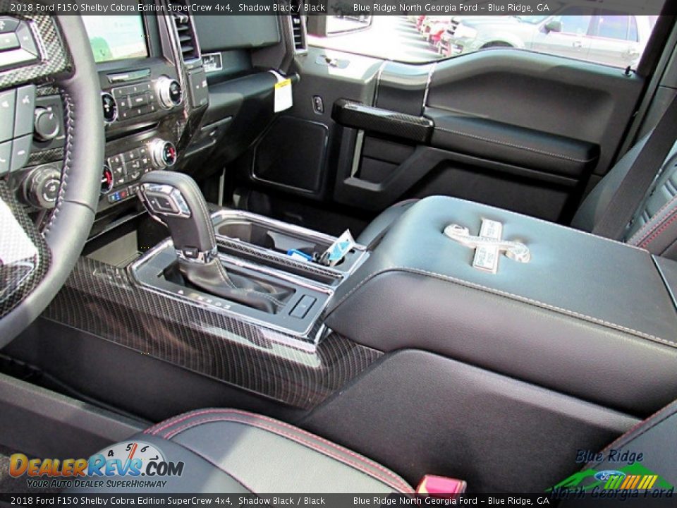 2018 Ford F150 Shelby Cobra Edition SuperCrew 4x4 Shadow Black / Black Photo #28