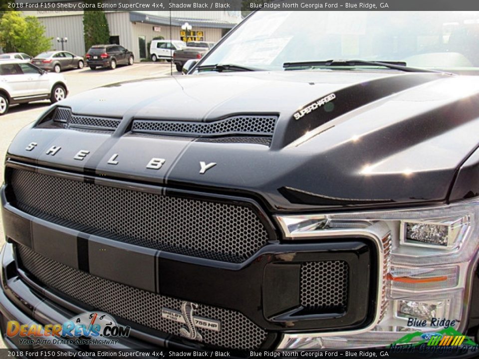 2018 Ford F150 Shelby Cobra Edition SuperCrew 4x4 Shadow Black / Black Photo #30