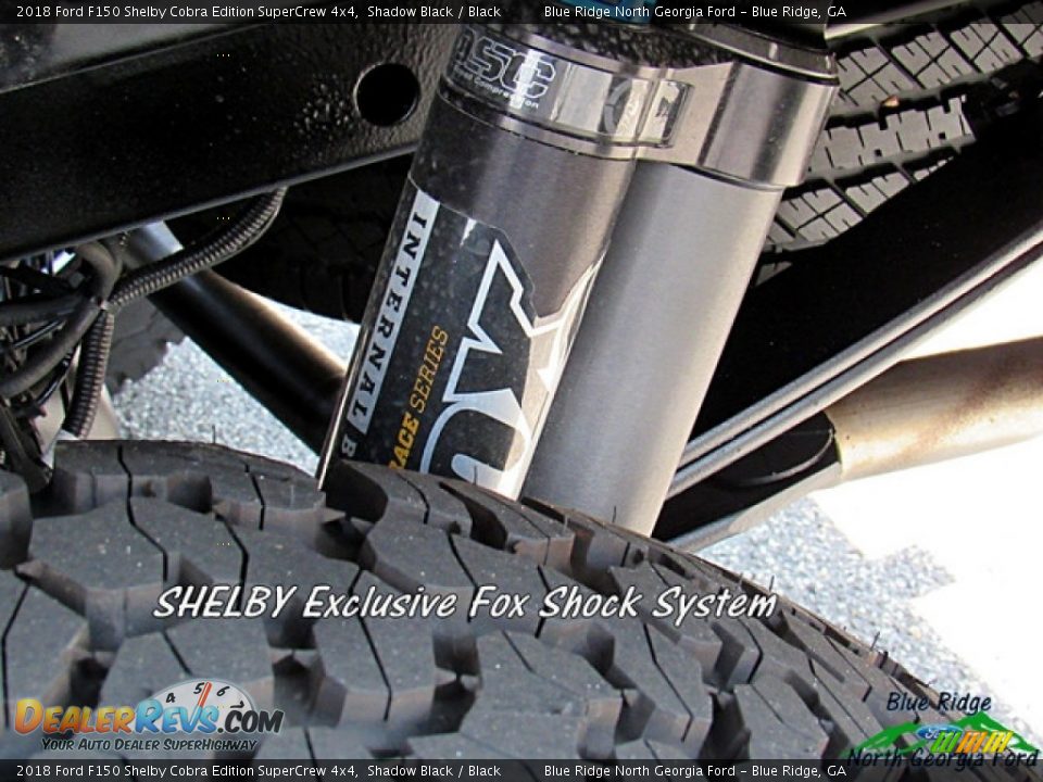 2018 Ford F150 Shelby Cobra Edition SuperCrew 4x4 Shadow Black / Black Photo #31