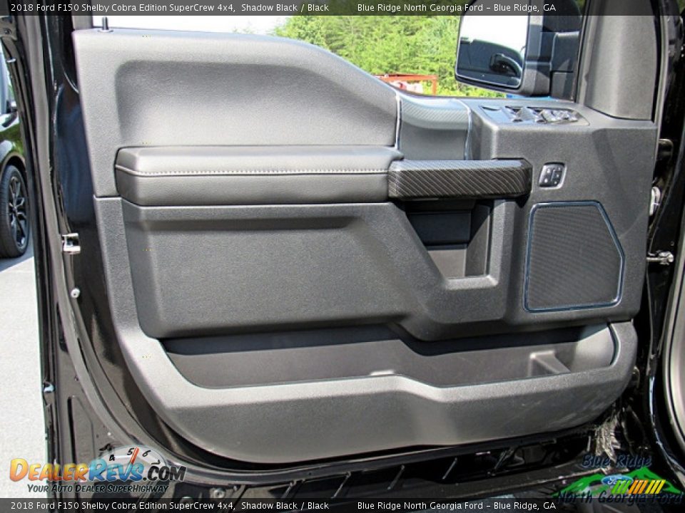 2018 Ford F150 Shelby Cobra Edition SuperCrew 4x4 Shadow Black / Black Photo #33