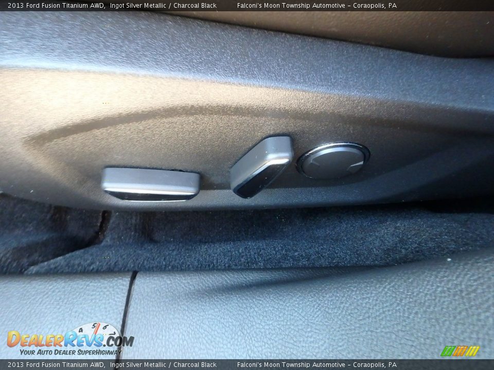 2013 Ford Fusion Titanium AWD Ingot Silver Metallic / Charcoal Black Photo #19