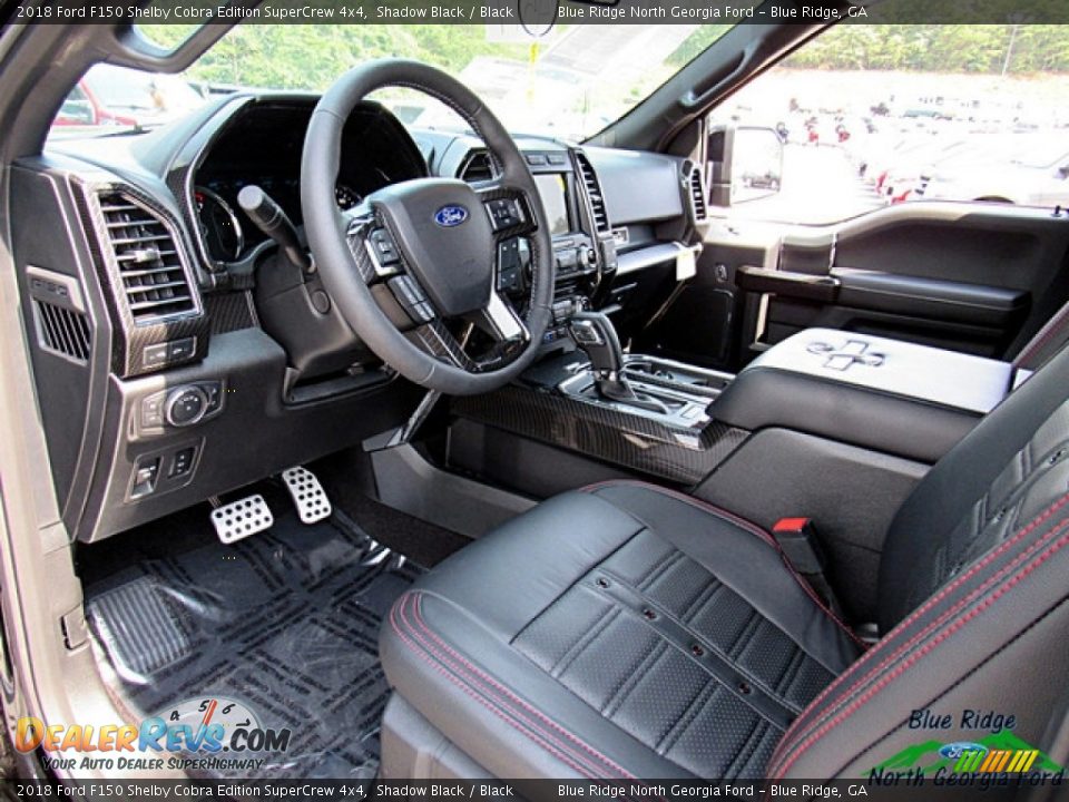 2018 Ford F150 Shelby Cobra Edition SuperCrew 4x4 Shadow Black / Black Photo #34