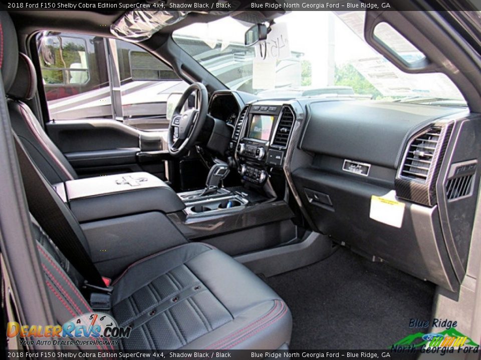 2018 Ford F150 Shelby Cobra Edition SuperCrew 4x4 Shadow Black / Black Photo #35