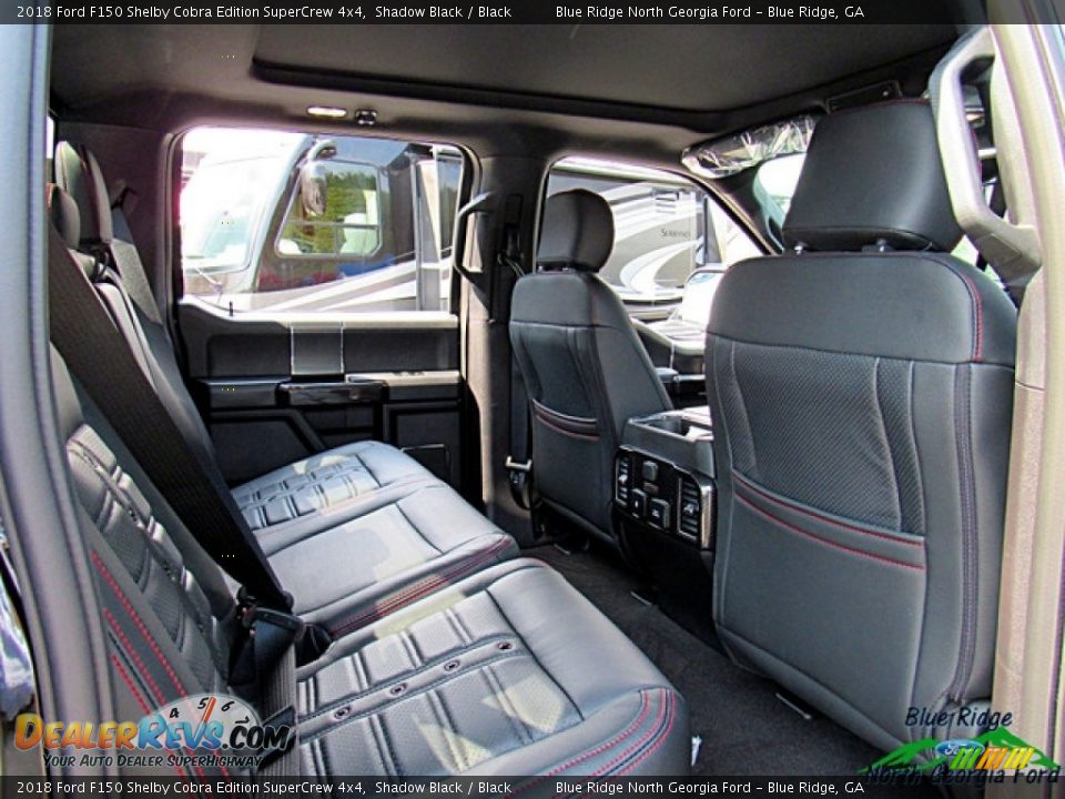 2018 Ford F150 Shelby Cobra Edition SuperCrew 4x4 Shadow Black / Black Photo #36