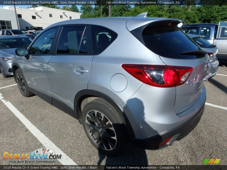 2016 Mazda CX-5 Grand Touring AWD Sonic Silver Metallic / Black Photo #2