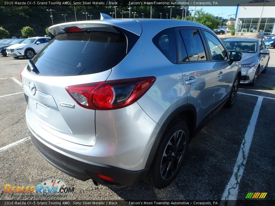 2016 Mazda CX-5 Grand Touring AWD Sonic Silver Metallic / Black Photo #4
