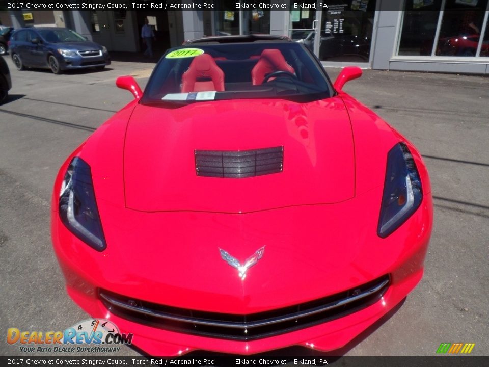 2017 Chevrolet Corvette Stingray Coupe Torch Red / Adrenaline Red Photo #2