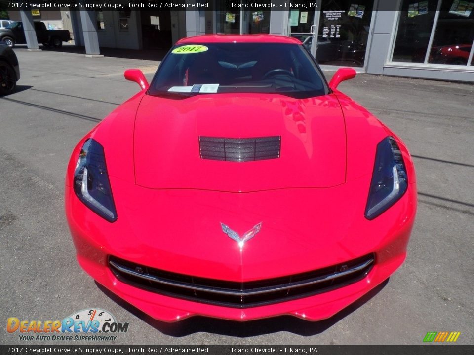 2017 Chevrolet Corvette Stingray Coupe Torch Red / Adrenaline Red Photo #7