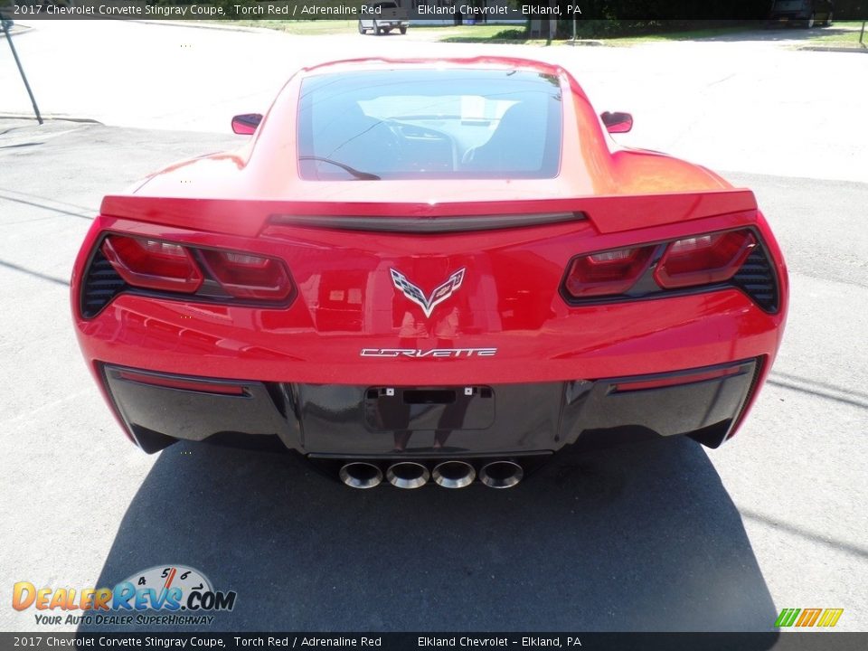 2017 Chevrolet Corvette Stingray Coupe Torch Red / Adrenaline Red Photo #11