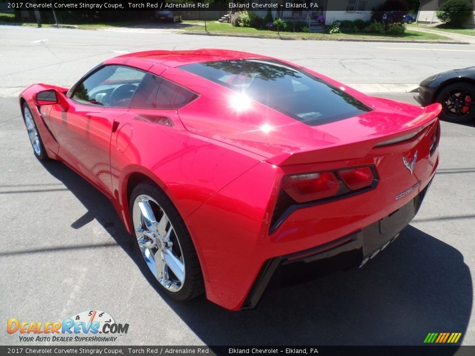 2017 Chevrolet Corvette Stingray Coupe Torch Red / Adrenaline Red Photo #12