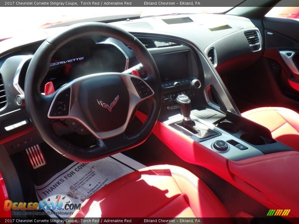 2017 Chevrolet Corvette Stingray Coupe Torch Red / Adrenaline Red Photo #23