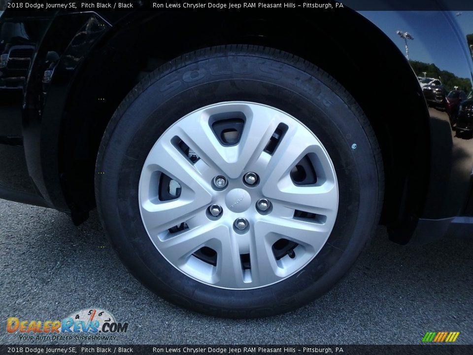 2018 Dodge Journey SE Pitch Black / Black Photo #9