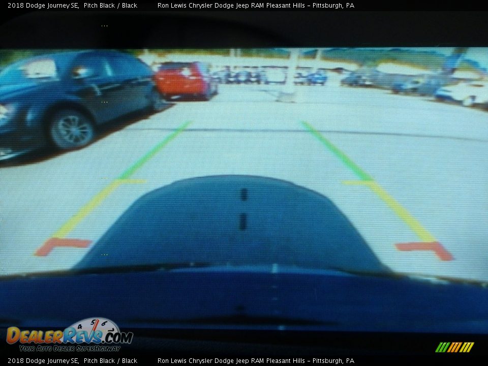 2018 Dodge Journey SE Pitch Black / Black Photo #16