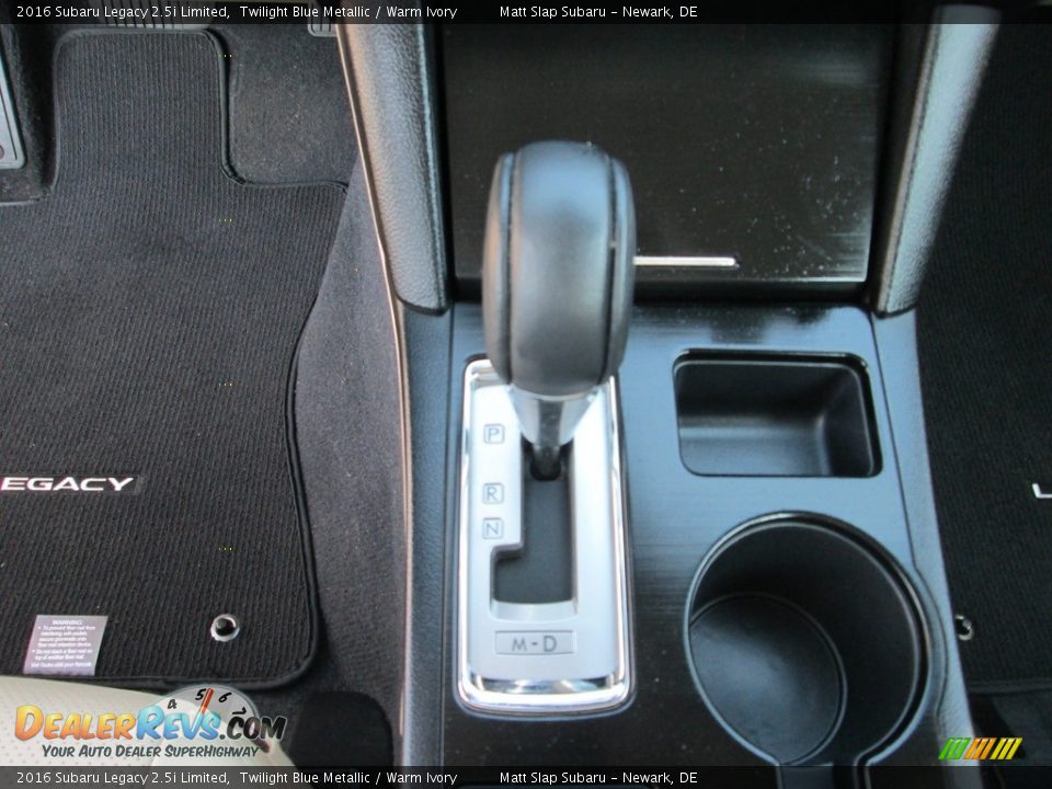 2016 Subaru Legacy 2.5i Limited Twilight Blue Metallic / Warm Ivory Photo #27