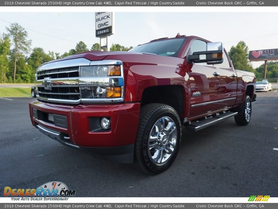 2019 Chevrolet Silverado 2500HD High Country Crew Cab 4WD Cajun Red Tintcoat / High Country Saddle Photo #3