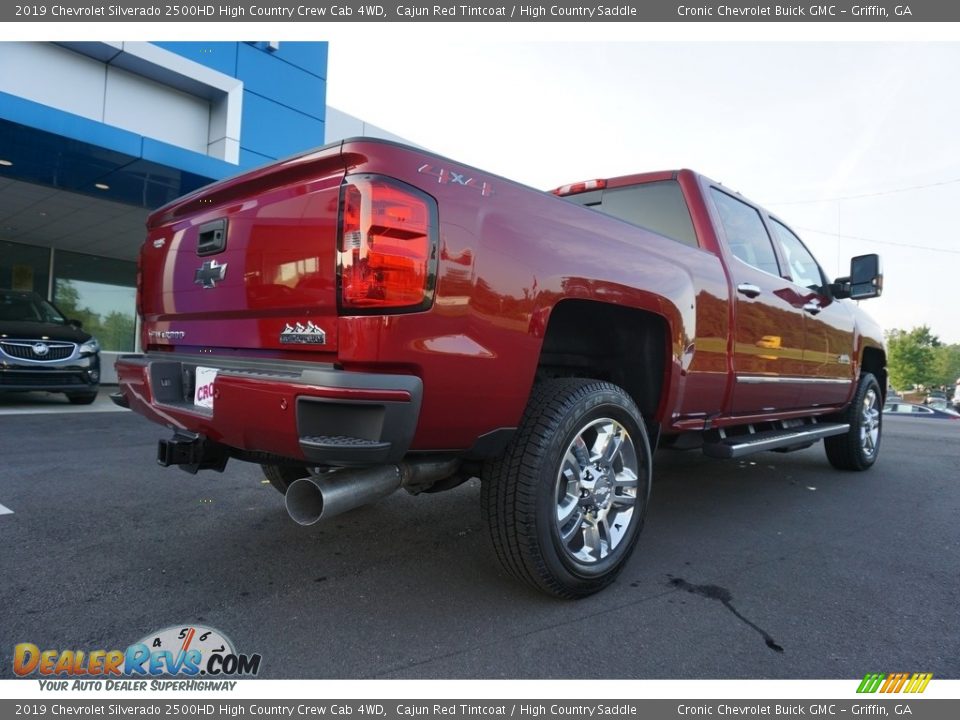 2019 Chevrolet Silverado 2500HD High Country Crew Cab 4WD Cajun Red Tintcoat / High Country Saddle Photo #11