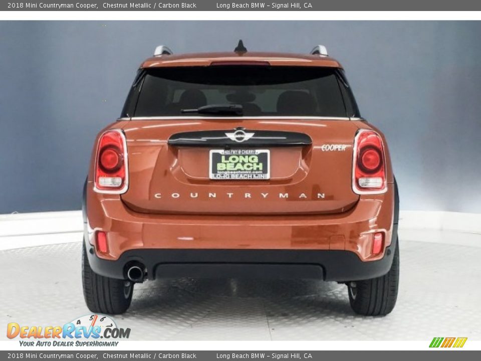 2018 Mini Countryman Cooper Chestnut Metallic / Carbon Black Photo #3