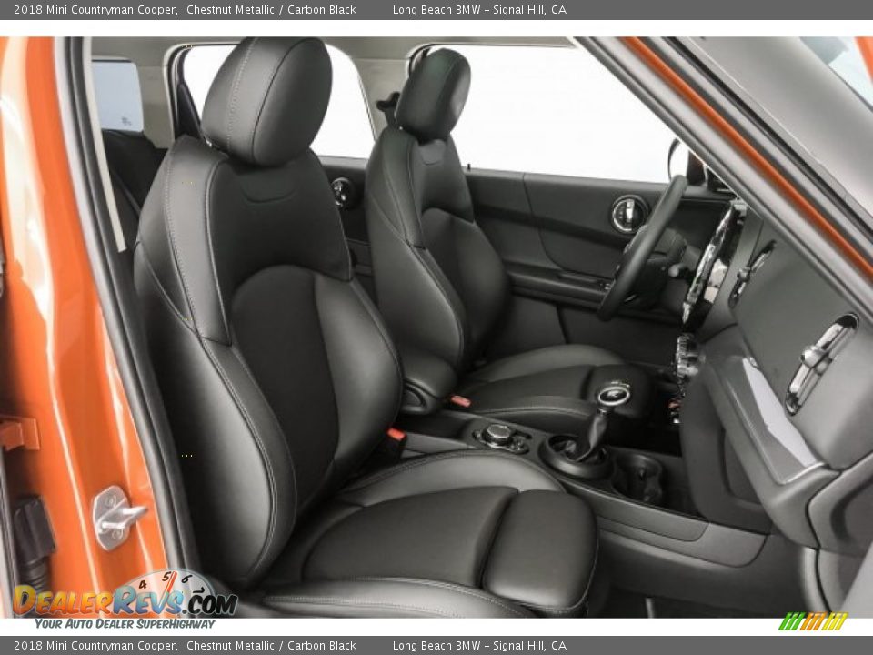 2018 Mini Countryman Cooper Chestnut Metallic / Carbon Black Photo #6
