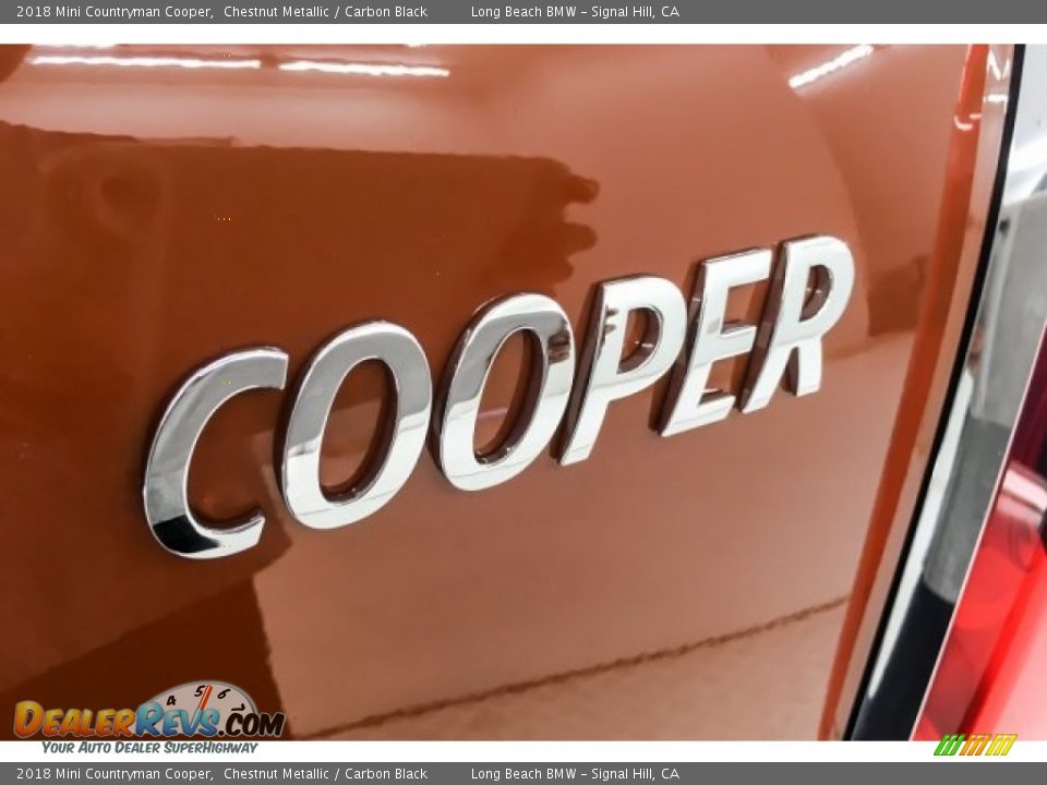 2018 Mini Countryman Cooper Chestnut Metallic / Carbon Black Photo #7