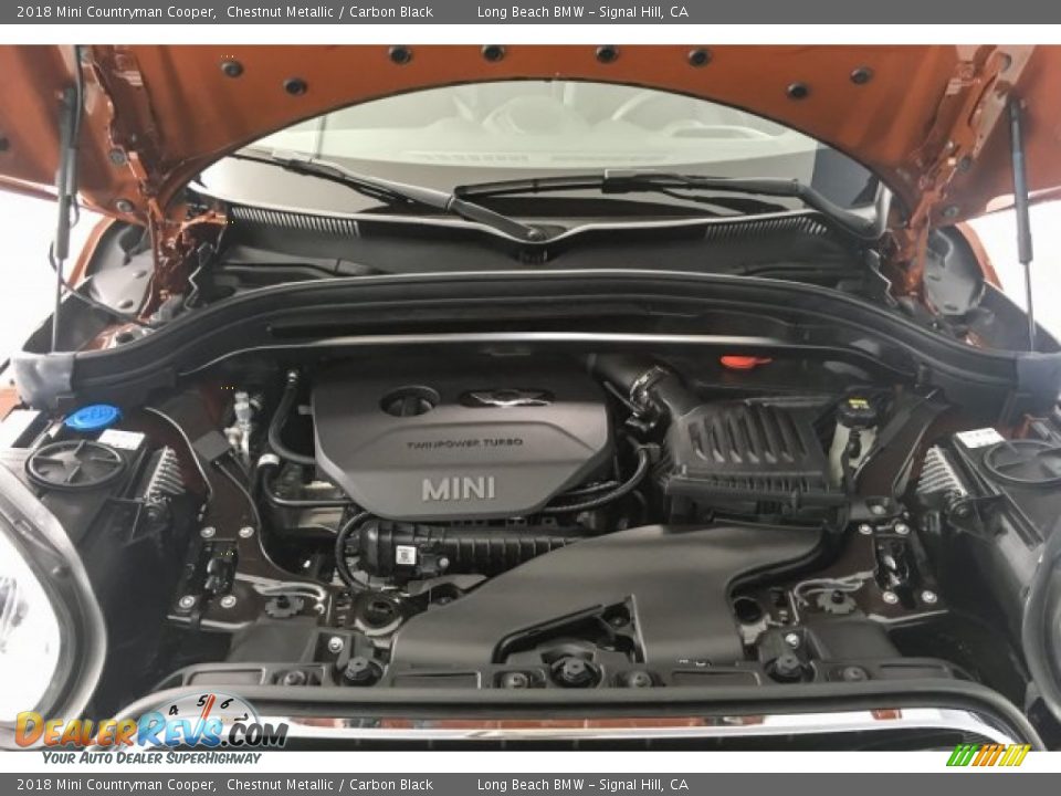 2018 Mini Countryman Cooper Chestnut Metallic / Carbon Black Photo #9