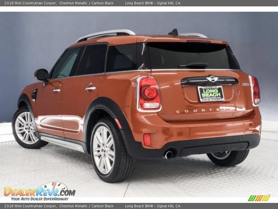 2018 Mini Countryman Cooper Chestnut Metallic / Carbon Black Photo #10