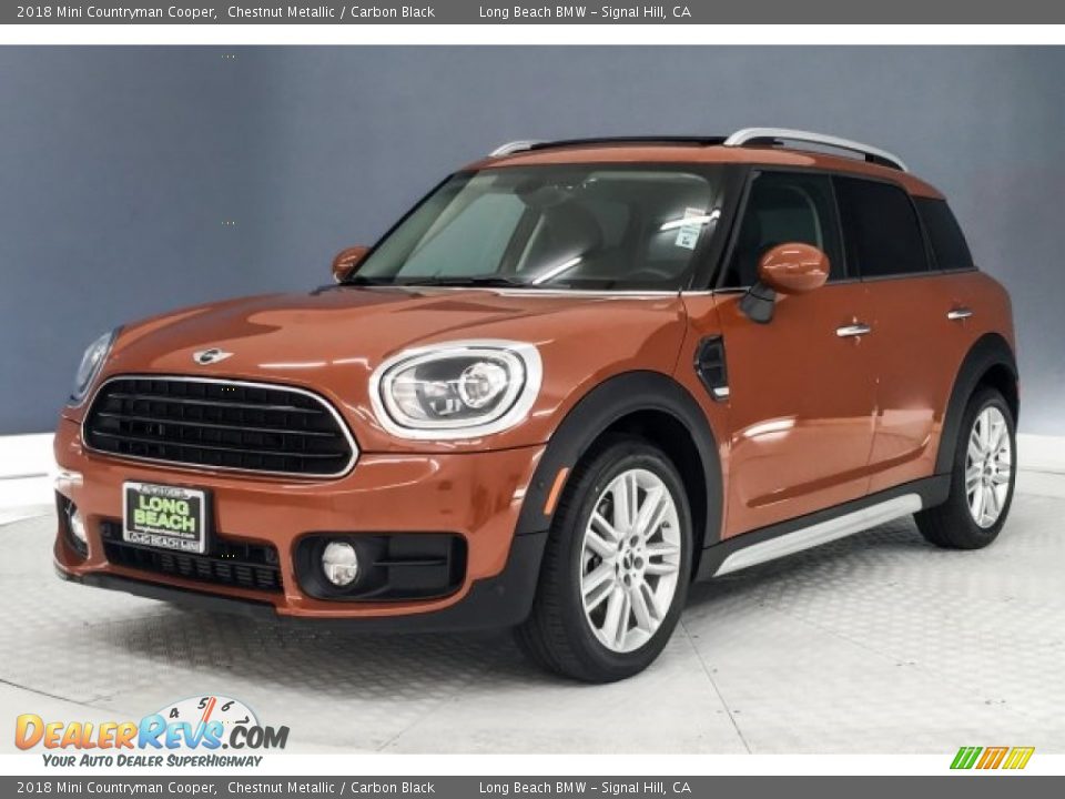 2018 Mini Countryman Cooper Chestnut Metallic / Carbon Black Photo #13